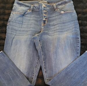 Maurices High Rise Blue Jeans